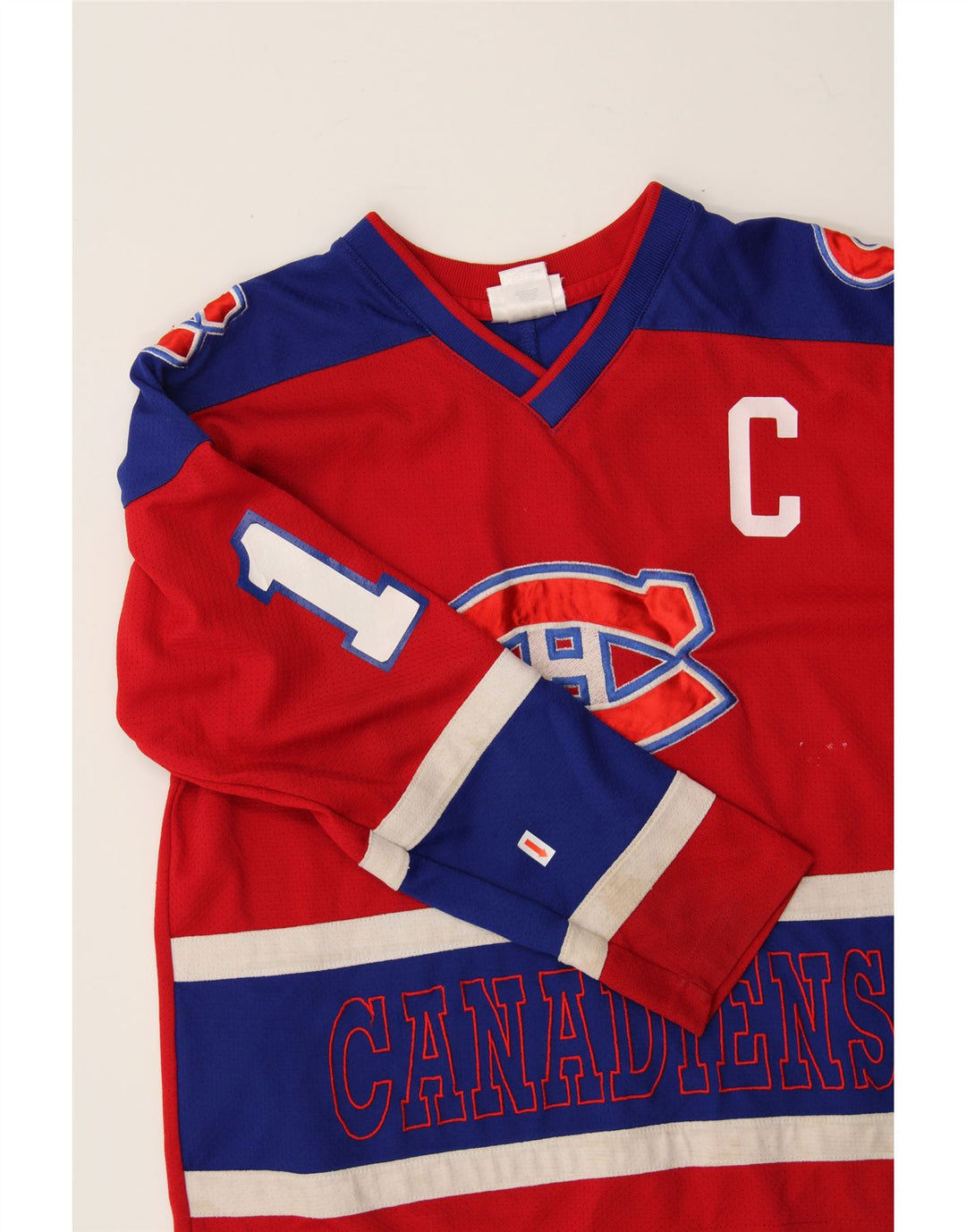 CHAMPION Boys Graphic Top Long Sleeve 10-11 Years Medium Red Vintage Champion and Second-Hand Champion from Messina Hembry 