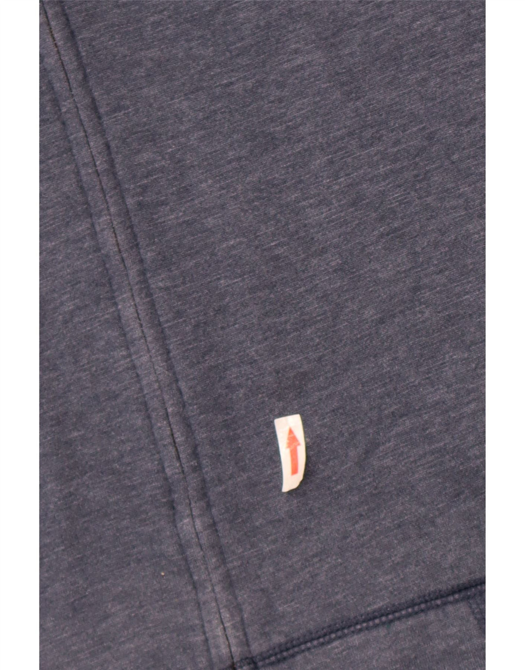 Levi's Mens Zip Hoodie Sweater Small Navy Blue Flecked Cotton