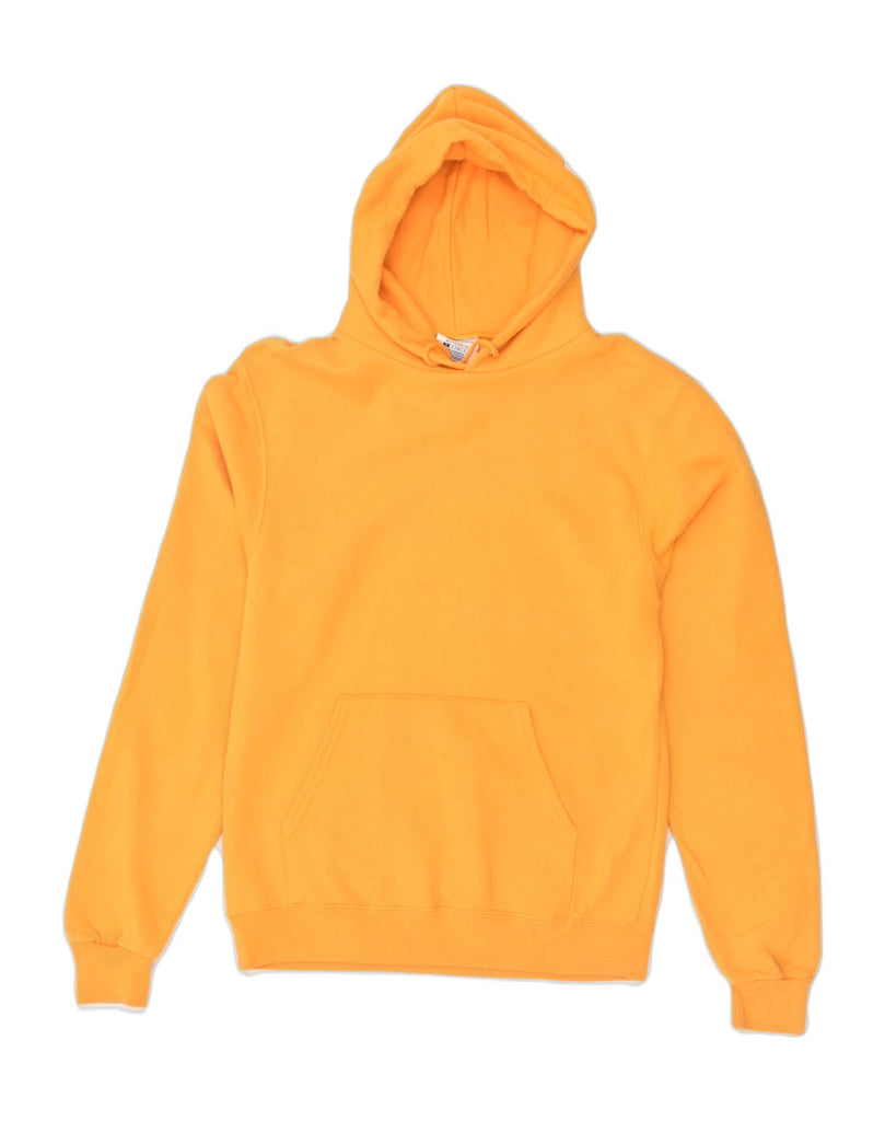 CHAMPION Mens Hoodie Jumper Small Yellow | Vintage Champion | Thrift | Second-Hand Champion | Used Clothing | Messina Hembry 