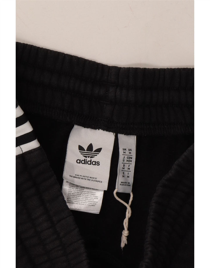 ADIDAS Mens Sport Shorts Medium Black Cotton Vintage Adidas and Second-Hand Adidas from Messina Hembry 