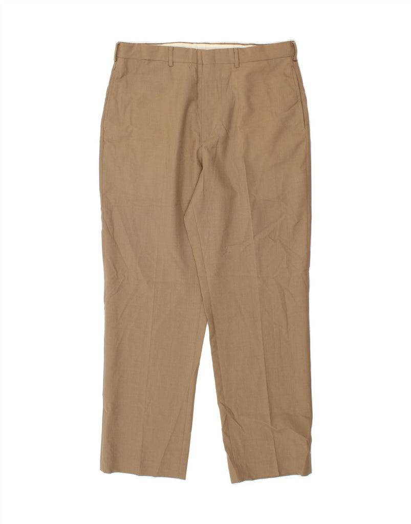 TOMMY HILFIGER Mens Straight Chino Trousers W36 L32 Beige Vintage Tommy Hilfiger and Second-Hand Tommy Hilfiger from Messina Hembry 