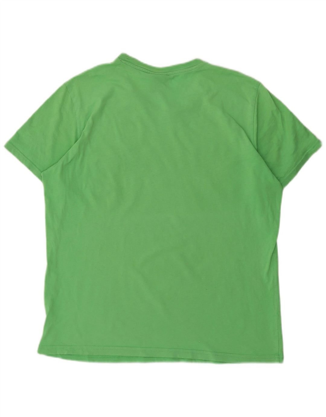 Champion Mens Graphic T-Shirt Top Medium Green