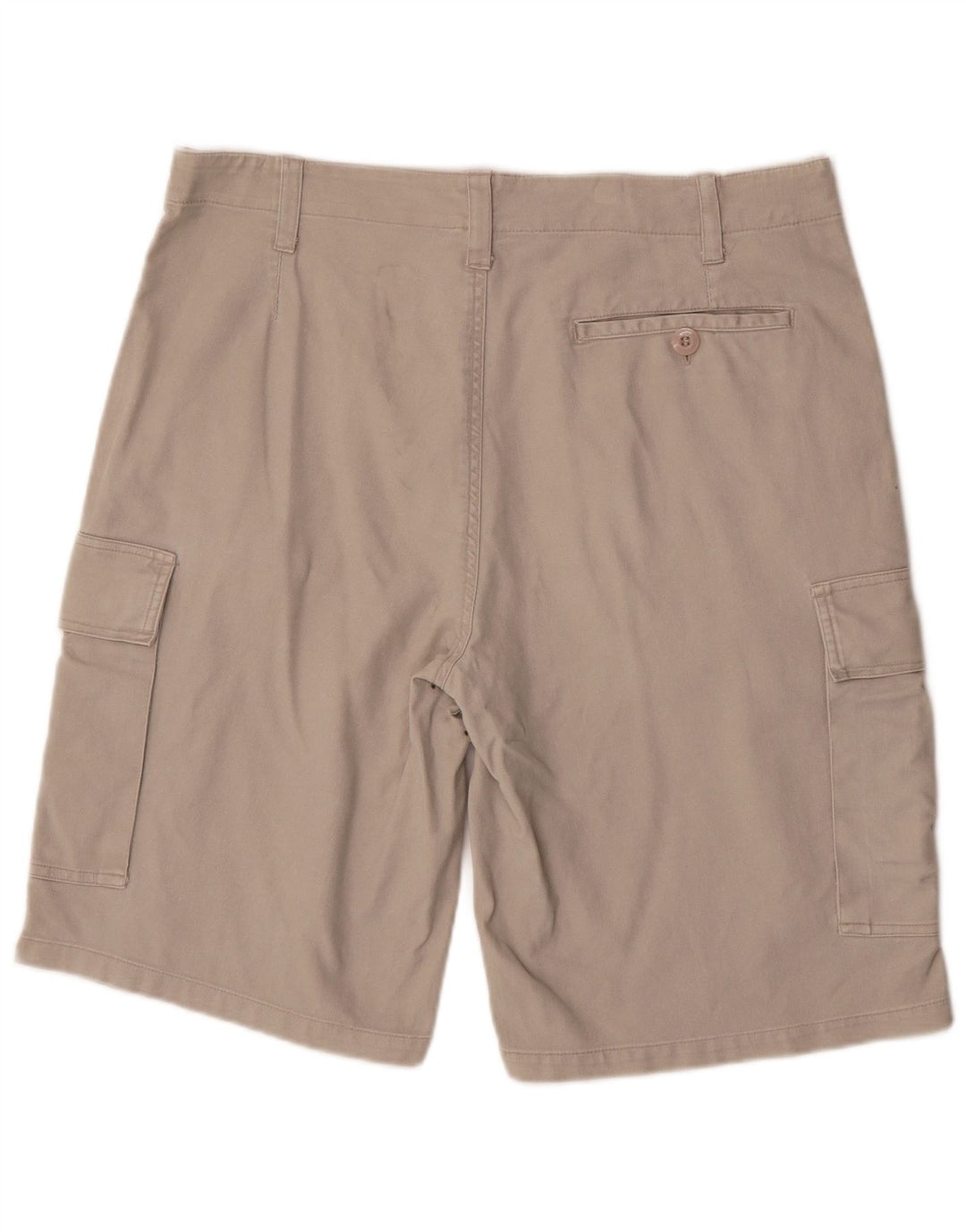Vintage Mens Cargo Shorts 2XL W38 Grey Cotton