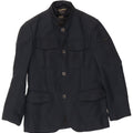 Refrigiwear Mens Blazer Windbreaker Jacket IT 48 Medium Navy Blue Nylon