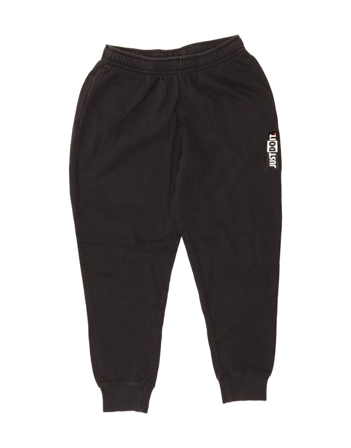 NIKE Mens Graphic Tracksuit Trousers Joggers Medium  Black Vintage Nike and Second-Hand Nike from Messina Hembry 