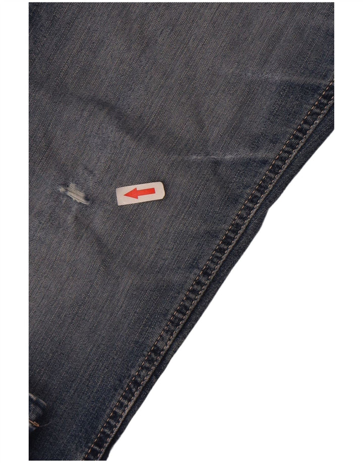 Marks & Spencer Womens Slim Jeans W32 L30 Blue Cotton