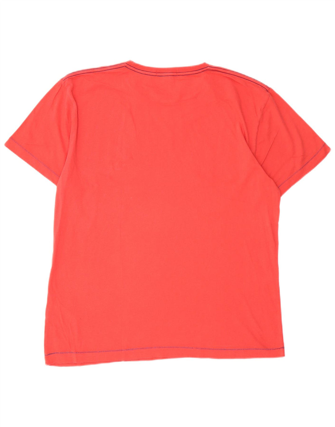 Gant Mens Graphic T-Shirt Top Large Red Cotton