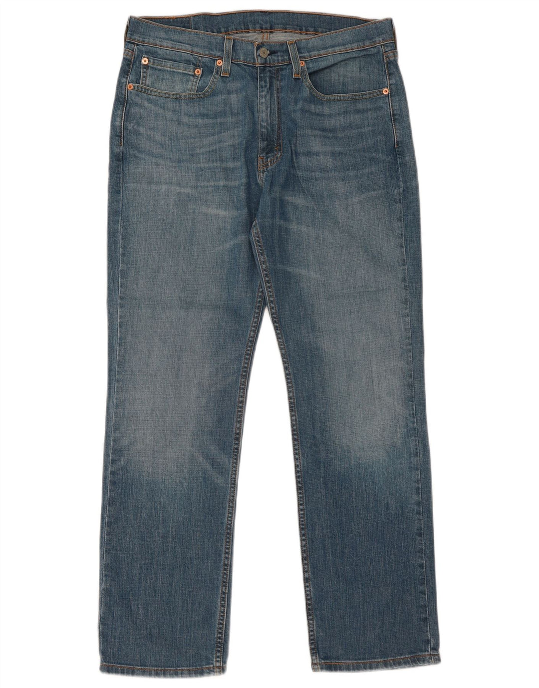 Levi's Mens 514 Straight Jeans W34 L30 Blue Cotton