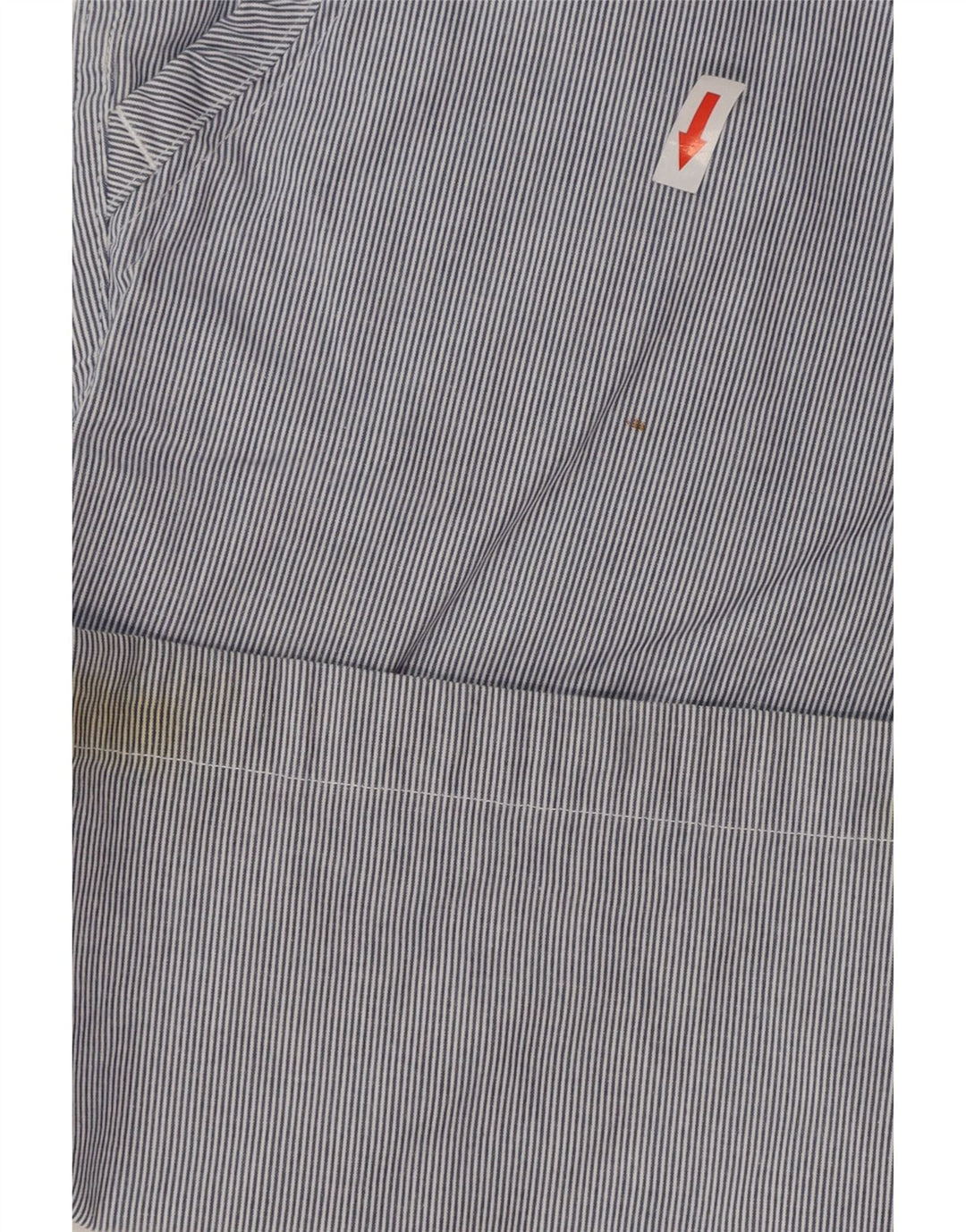 Fila Mens Chino Shorts IT 54 2XL W40  Blue Pinstripe Cotton