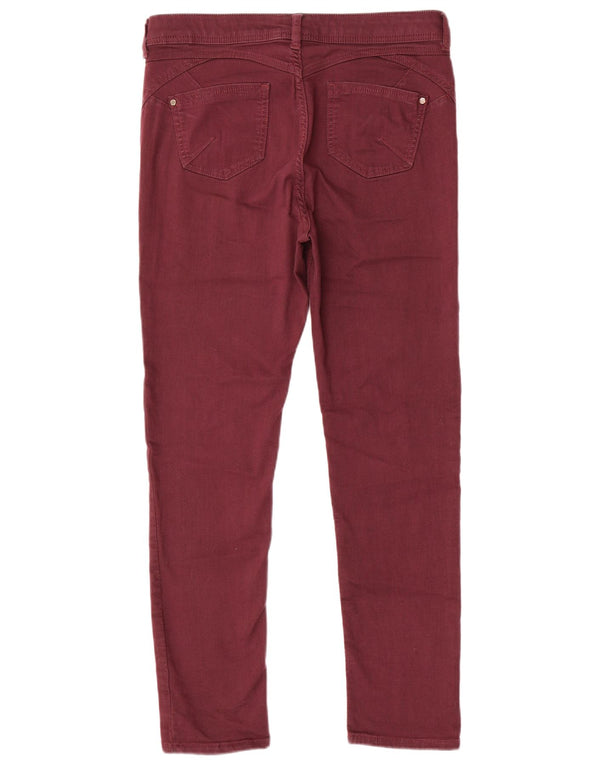 Marks & Spencer Womens Per Una Jegging Jeans UK 14 Large W32 L29 Burgundy