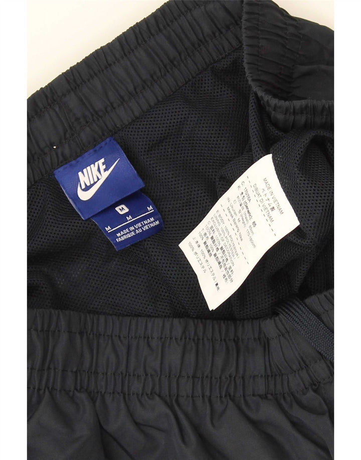 Nike Mens Tracksuit Trousers Medium Black Polyester