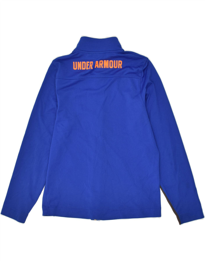 UNDER ARMOUR Boys Graphic Tracksuit Top Jacket 11-12 Years Large Blue | Vintage Under Armour | Thrift | Second-Hand Under Armour | Used Clothing | Messina Hembry 