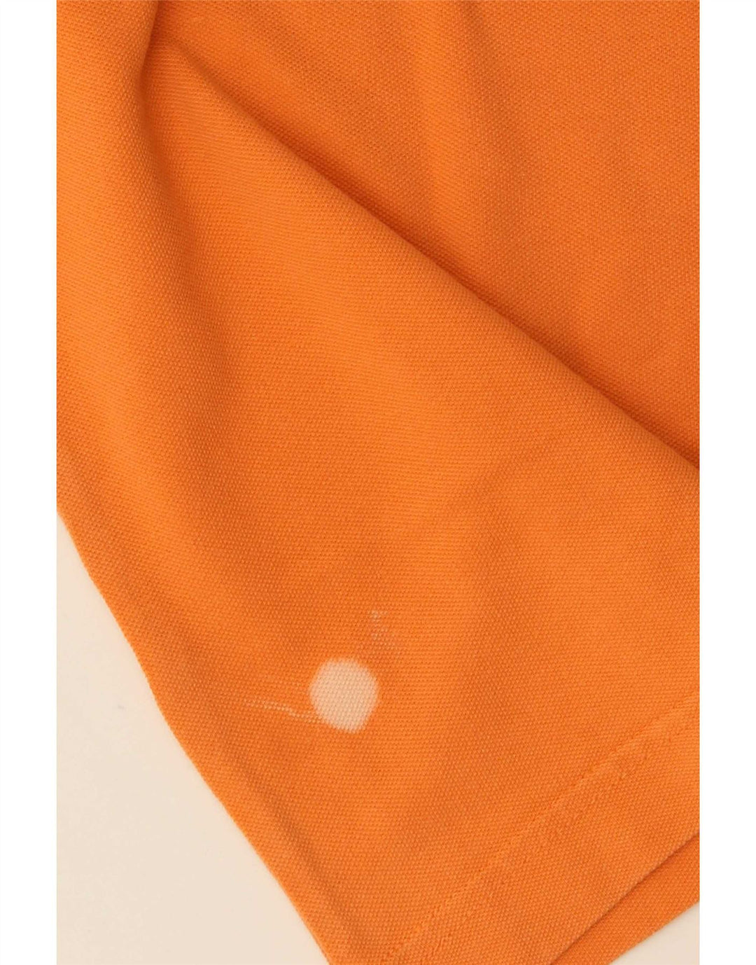 Kappa Mens Polo Shirt Medium Orange Cotton