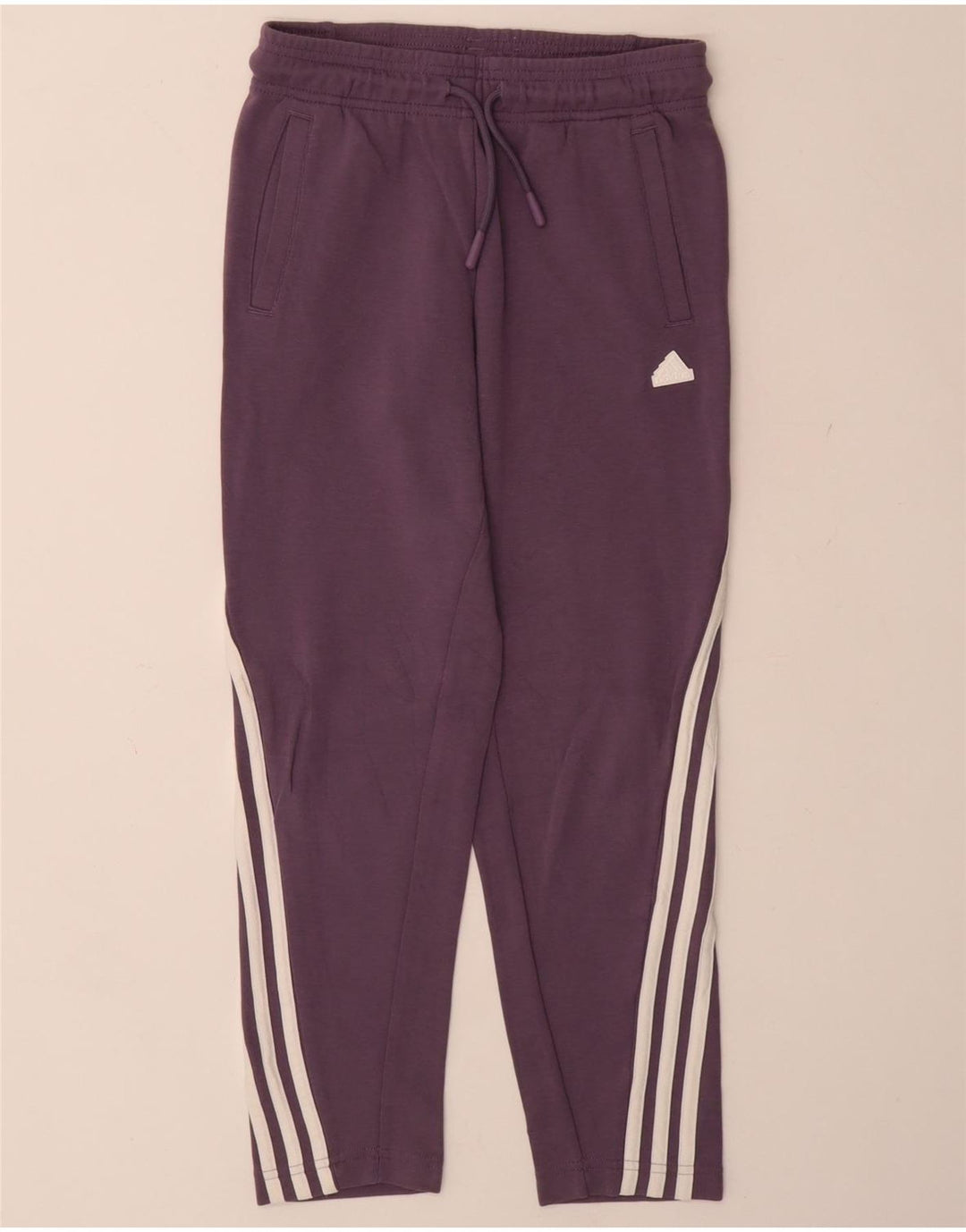 ADIDAS Girls Tracksuit Trousers 11-12 Years  Purple