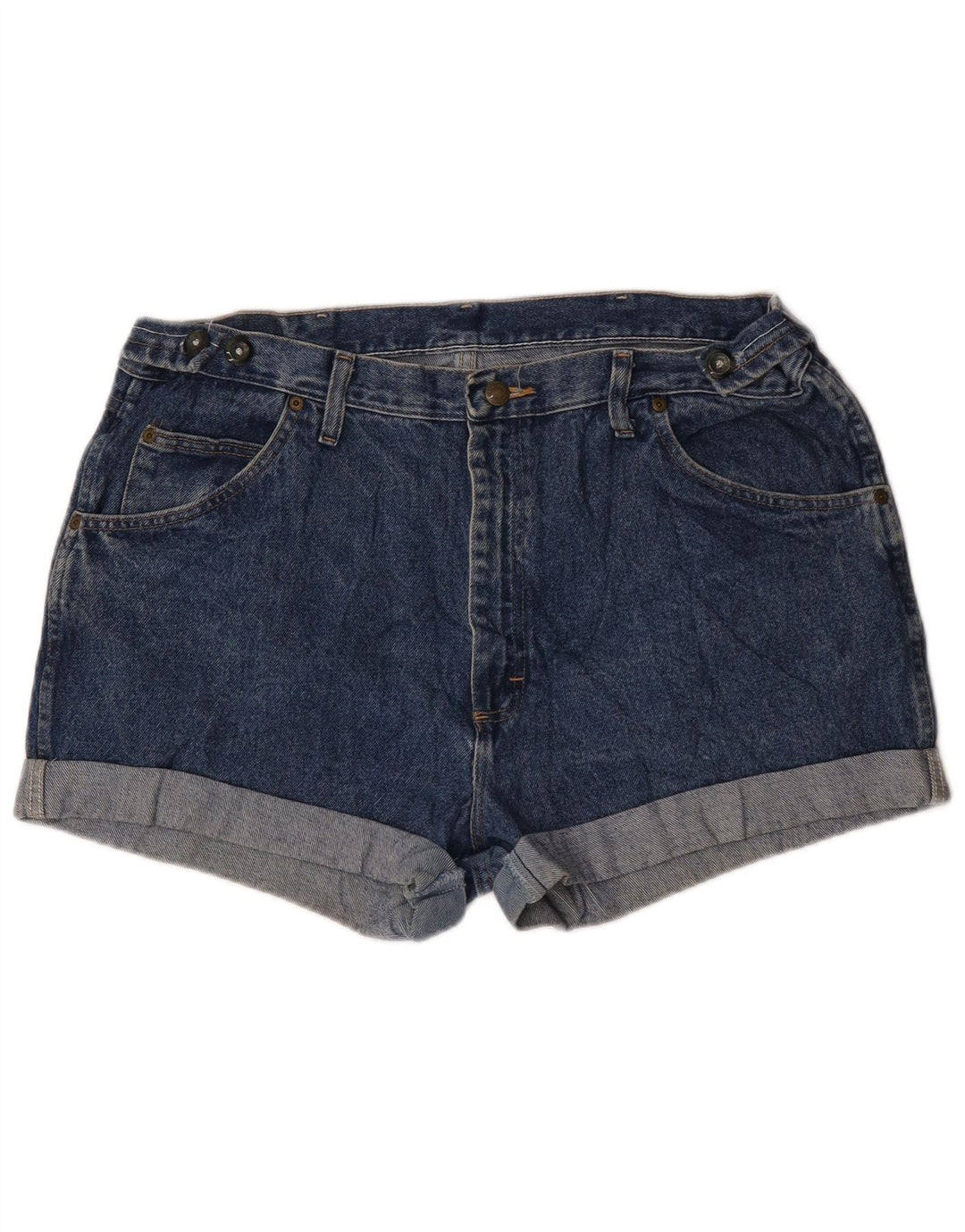 Wrangler Womens Regular Fit Denim Shorts W40 2XL Blue Cotton