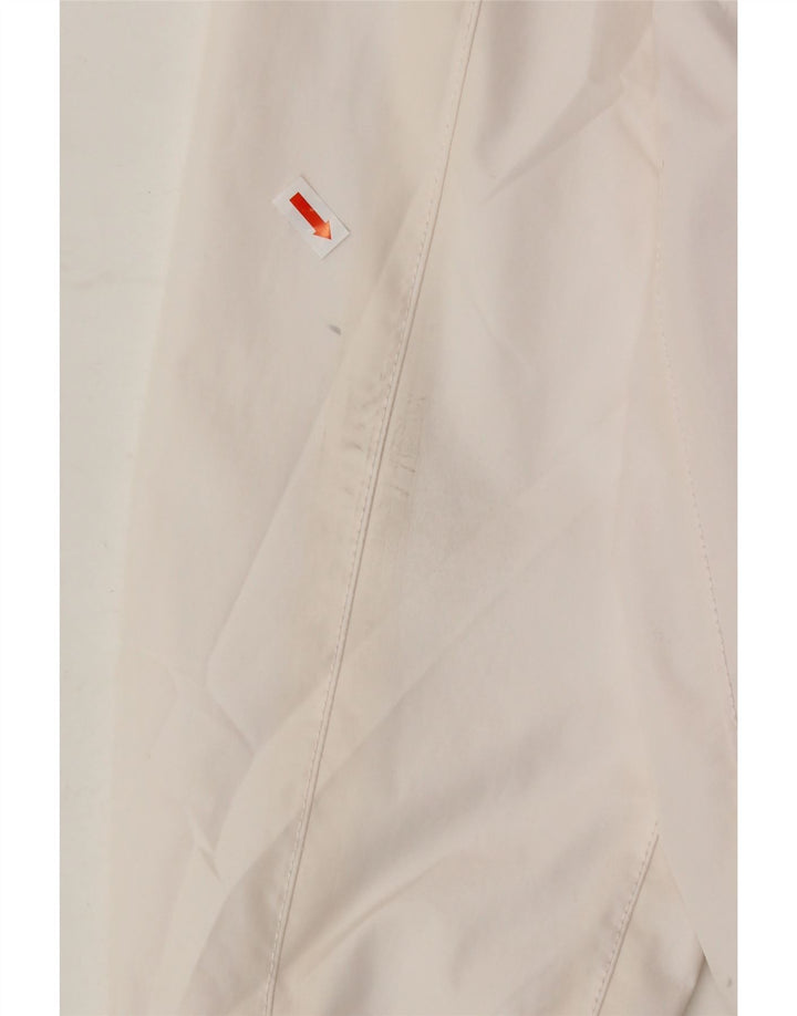 NORTH SAILS Mens Bomber Jacket UK 42 XL White Polyester Vintage North Sails and Second-Hand North Sails from Messina Hembry 