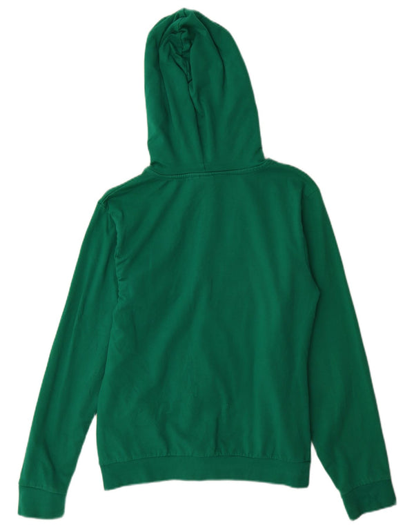 Sergio Tacchini Boys Zip Hoodie Sweater 13-14 Years Green Colourblock