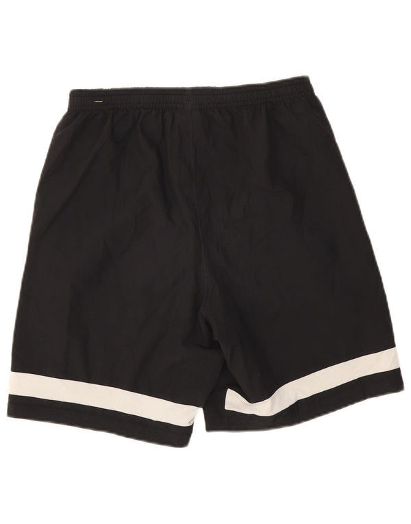 Nike Mens Dri Fit Graphic Sport Shorts Medium Black Colourblock Polyester