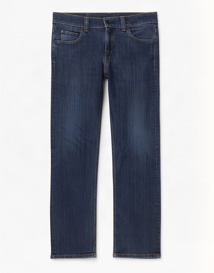 Levi's Mens 506 Straight Jeans W32 L32 Blue Cotton
