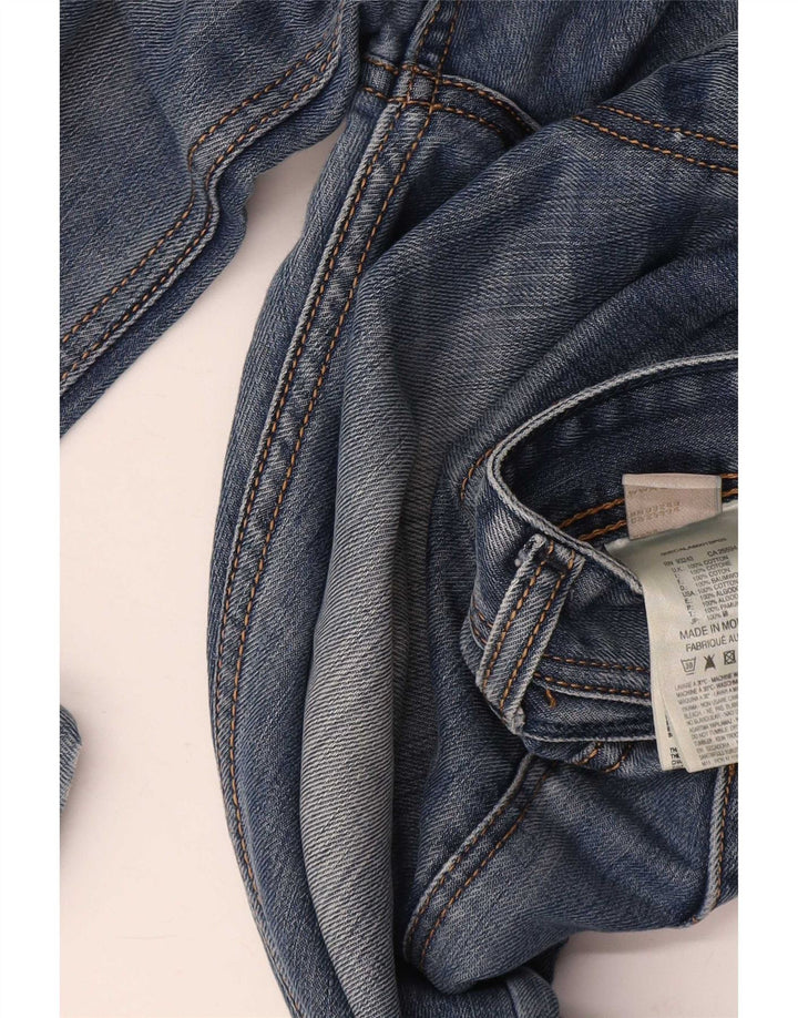 Diesel Mens Distressed Slim Jeans W31 L31 Blue Cotton