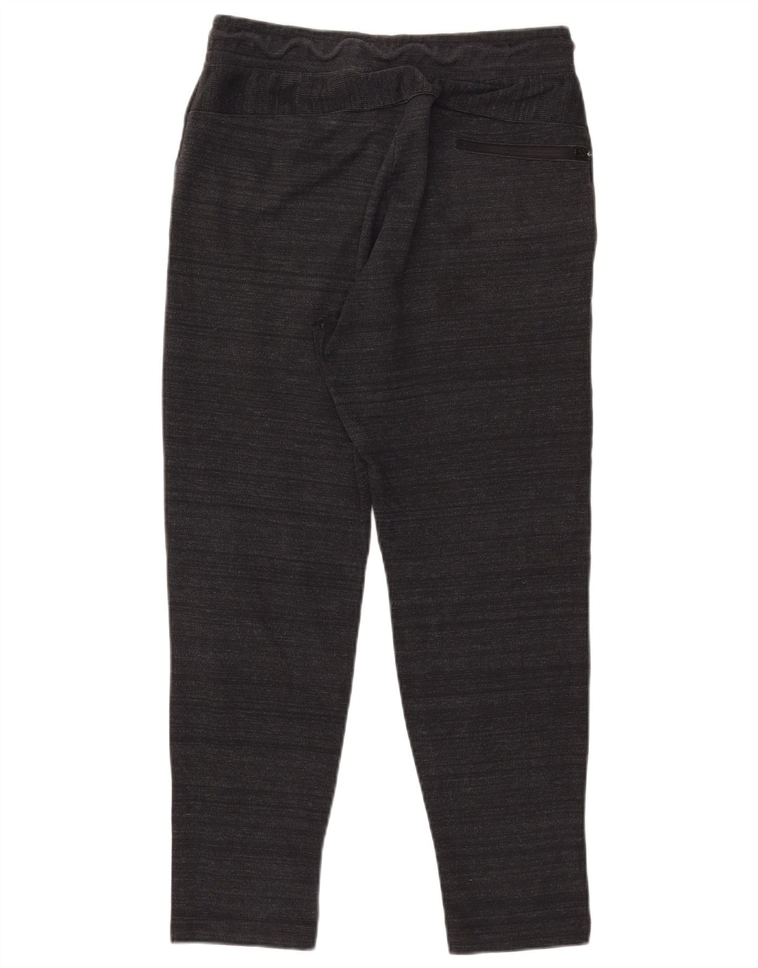 NIKE Mens Tracksuit Trousers Medium  Black Flecked Cotton