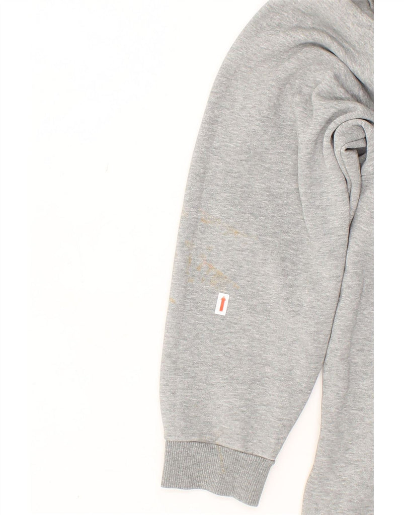 PUMA Mens Graphic Hoodie Jumper XL Grey Cotton Vintage Puma and Second-Hand Puma from Messina Hembry 