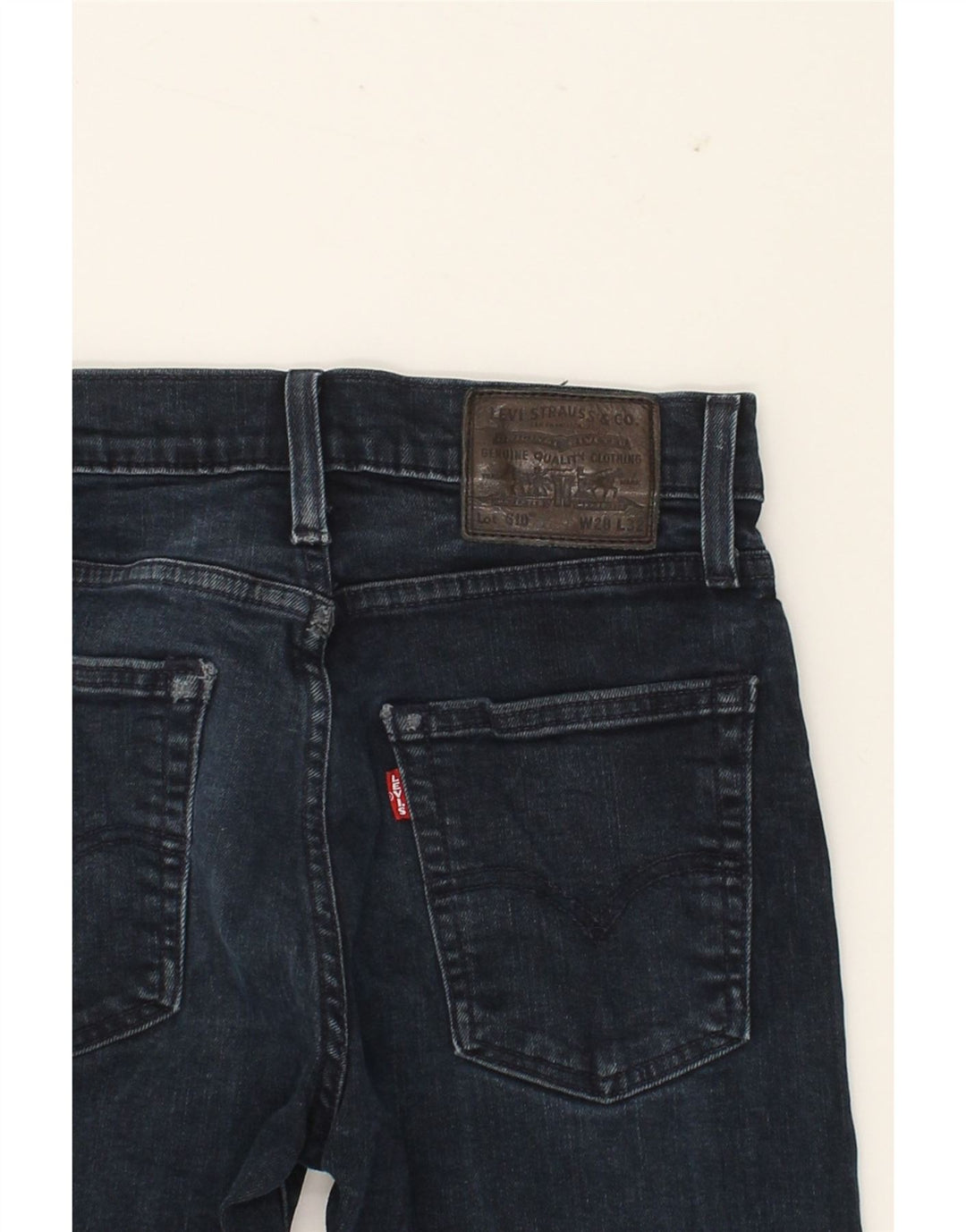 LEVI'S Womens 510 Skinny Jeans W28 L28 Navy Blue Vintage Levi's and Second-Hand Levi's from Messina Hembry 