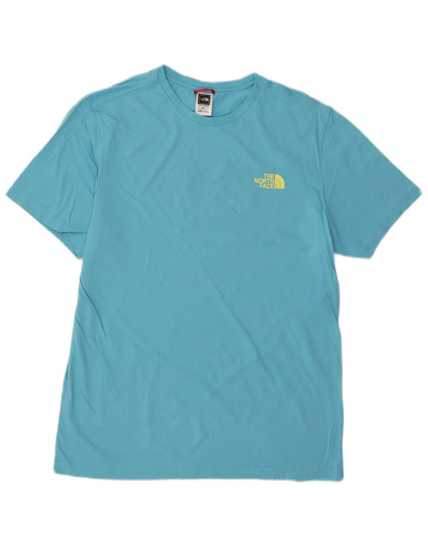THE NORTH FACE Mens T-Shirt Top Medium Blue Cotton