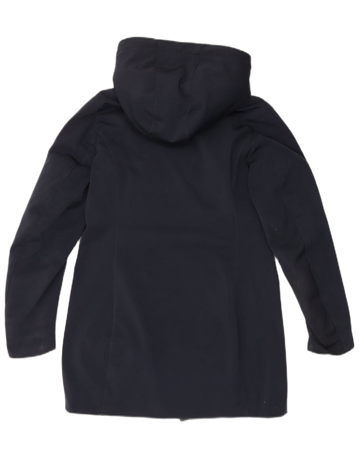 Ciesse Piumini Womens Hooded Padded Coat UK 14 Medium Navy Blue