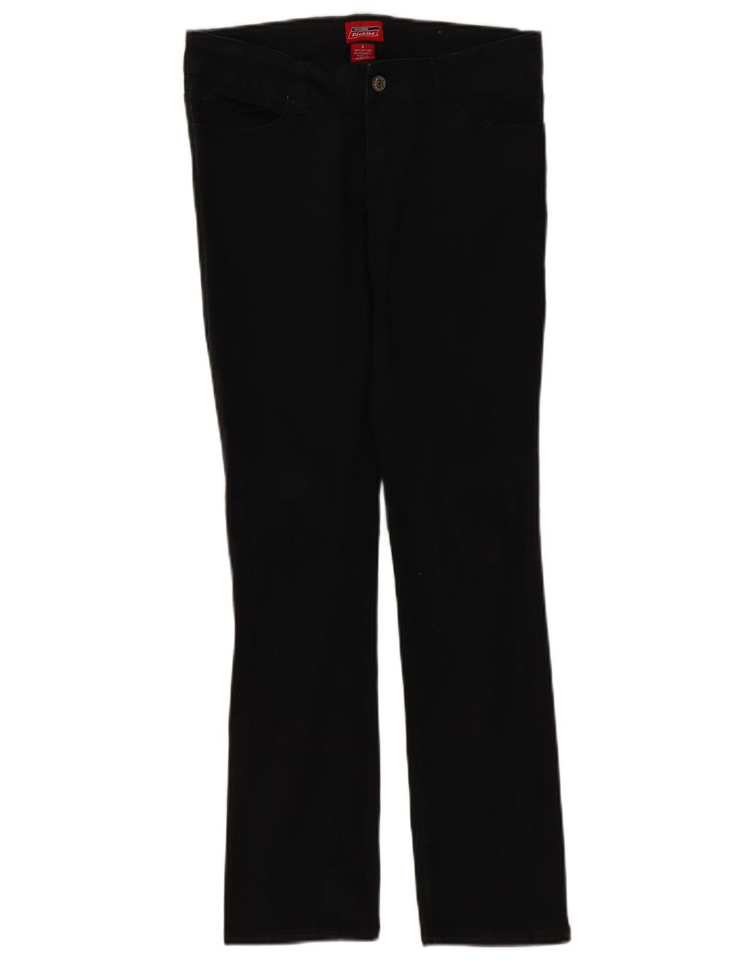 Dickies Womens Slim Jeans US 9 Medium W30 L30 Black Cotton
