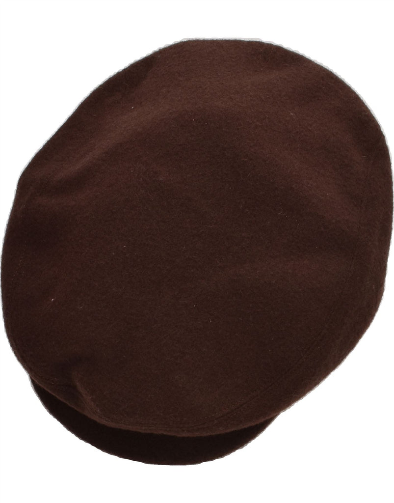 BORSALINO Mens Flat Cap Size 56 7/8 Medium Brown Wool | Vintage Borsalino | Thrift | Second-Hand Borsalino | Used Clothing | Messina Hembry 