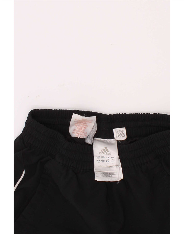 Adidas Boys Sport Shorts 9-10 Years Black Colourblock Polyester
