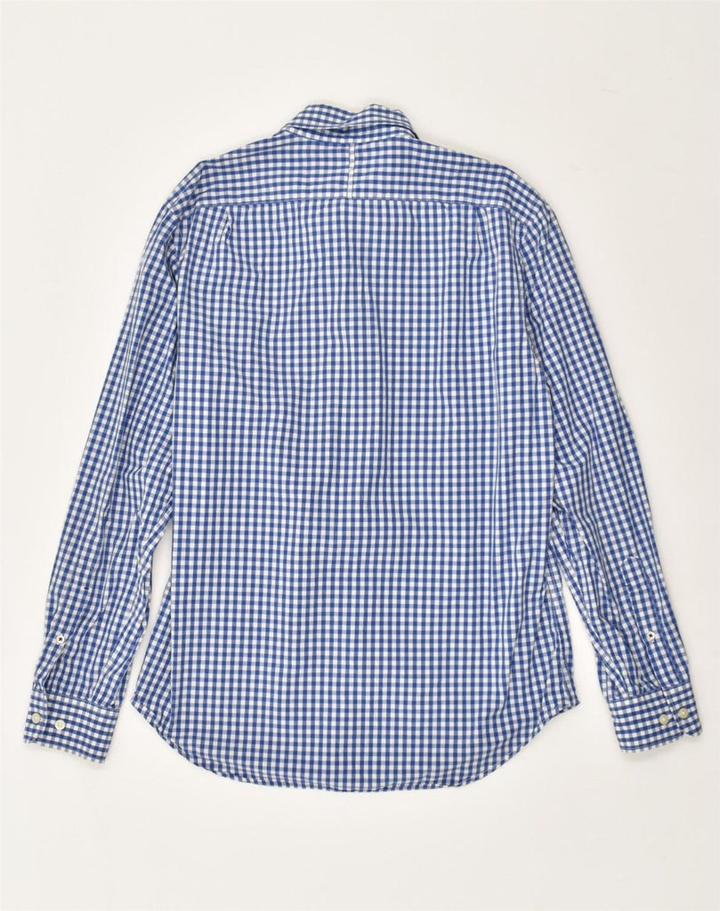 BANANA REPUBLIC Mens Shirt Medium Blue Gingham Cotton | Vintage Banana Republic | Thrift | Second-Hand Banana Republic | Used Clothing | Messina Hembry 