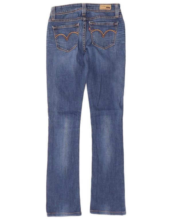 Levi's Womens Legging Bootcut Jeans W26 L29 Blue Cotton