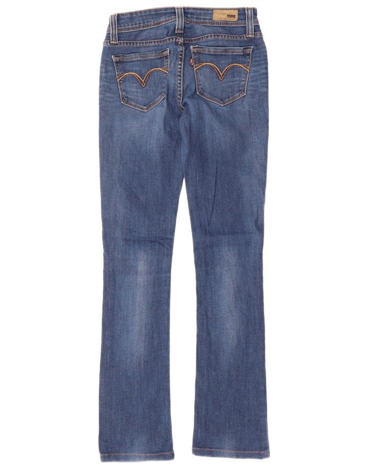 Levi's Womens Legging Bootcut Jeans W26 L29 Blue Cotton