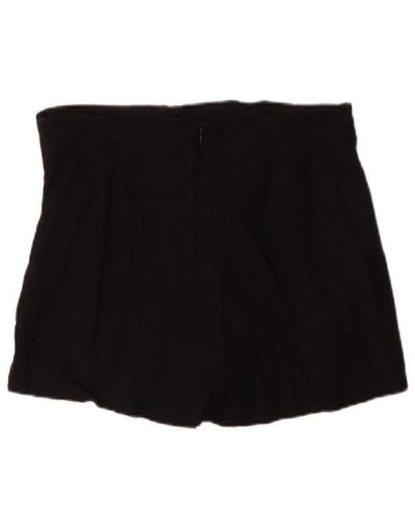 Zara Womens Casual Shorts Large W30 Black