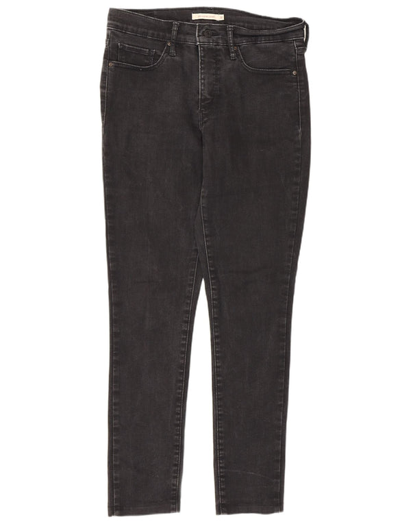 Levi's Womens 311 Shaping Skinny Jeans W30 L29 Grey Cotton