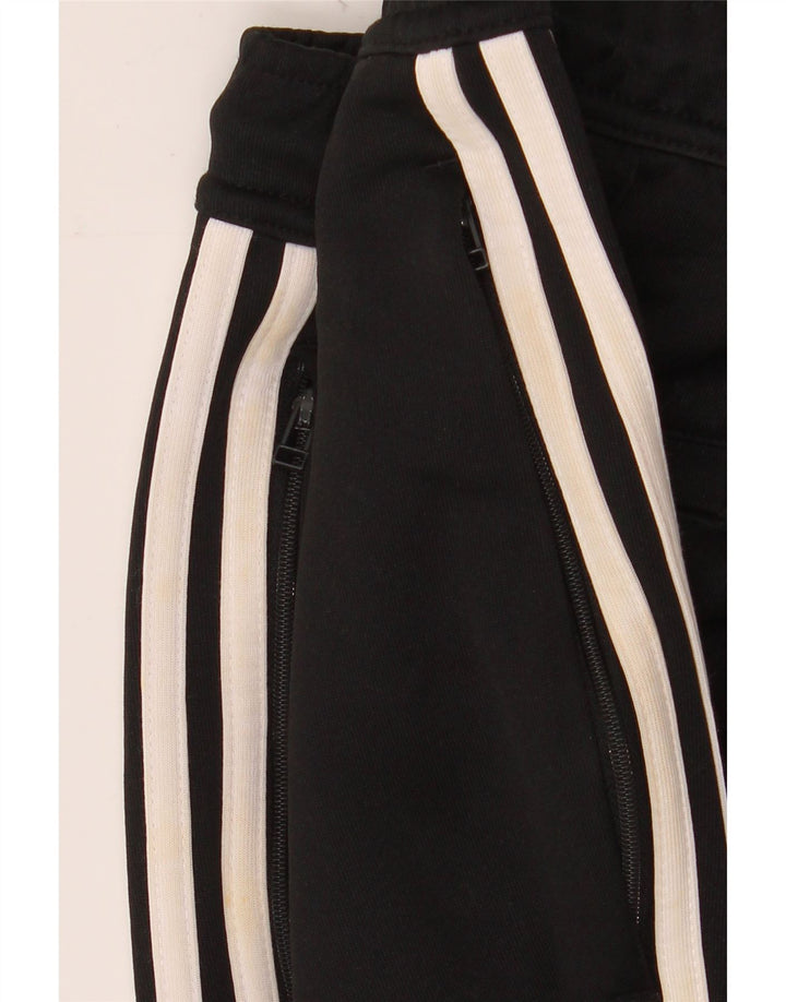 ADIDAS Womens Tracksuit Trousers UK 6 XS  Black Polyester