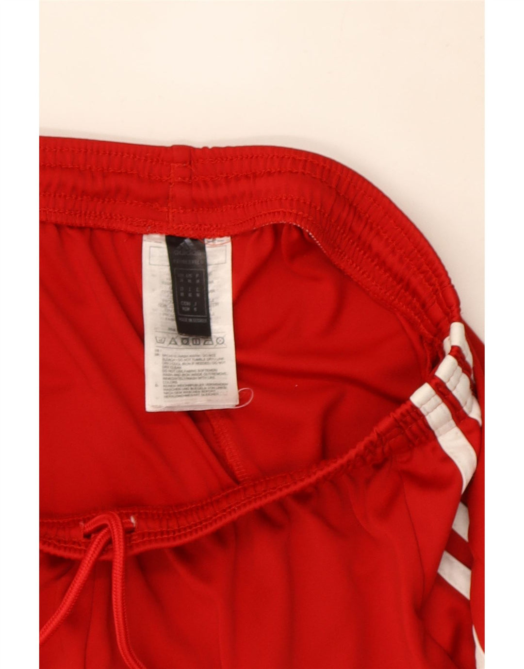 Adidas Mens Climalite Sport Shorts Medium  Red Polyester