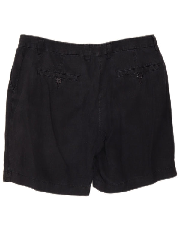 Marks & Spencer Womens Chino Shorts Large W32 Navy Blue