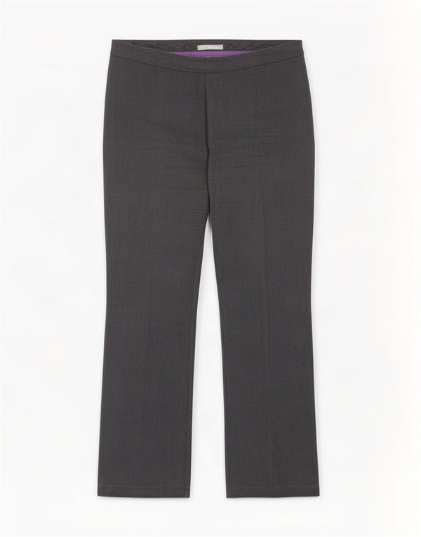 Marks & Spencer Womens Bootcut Casual Trousers UK 16 Large W36 L33 Grey