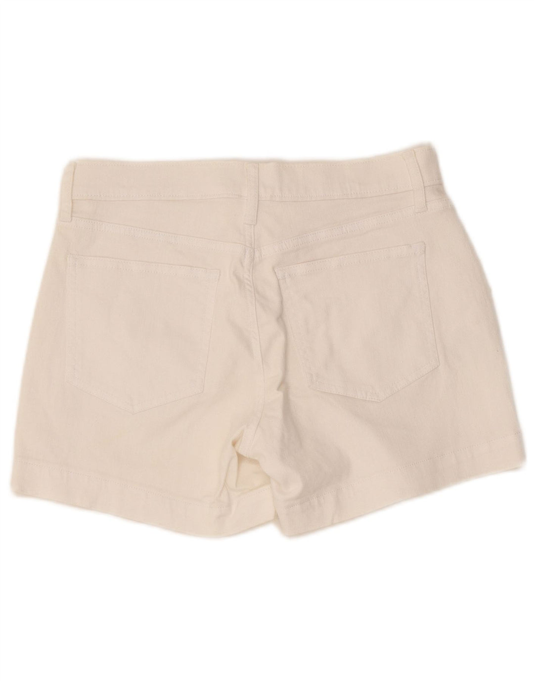 Gap Womens Denim Shorts W27 Small White Cotton