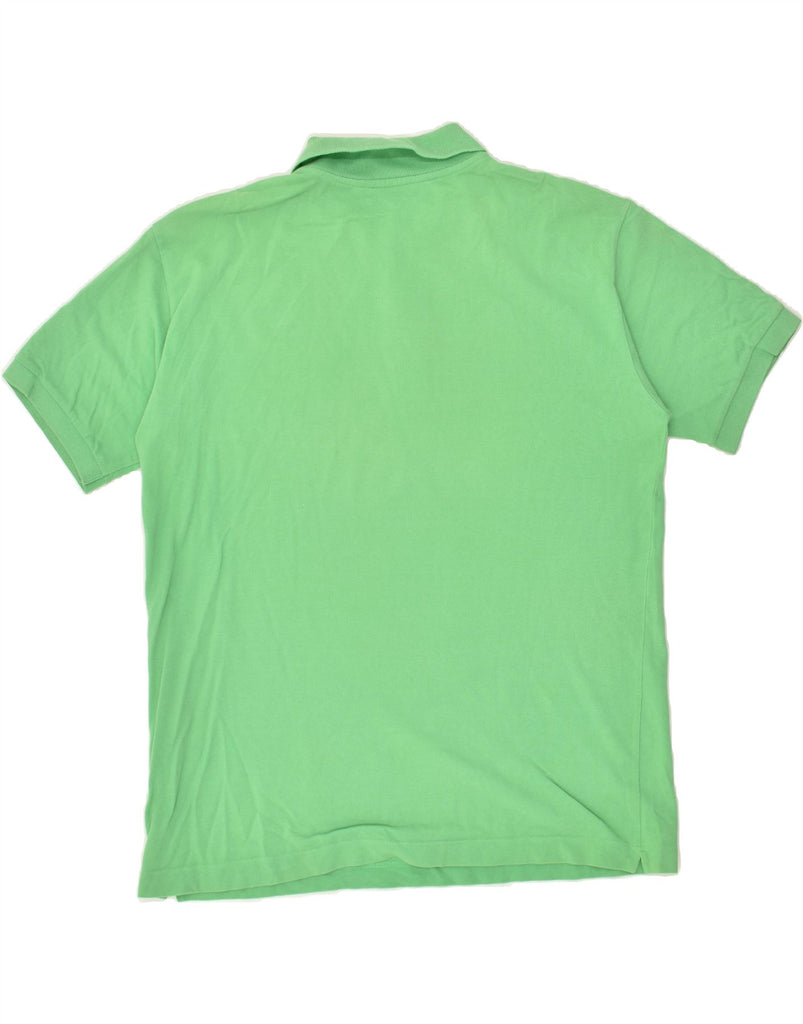 KAPPA Mens Polo Shirt Large Green Cotton | Vintage Kappa | Thrift | Second-Hand Kappa | Used Clothing | Messina Hembry 