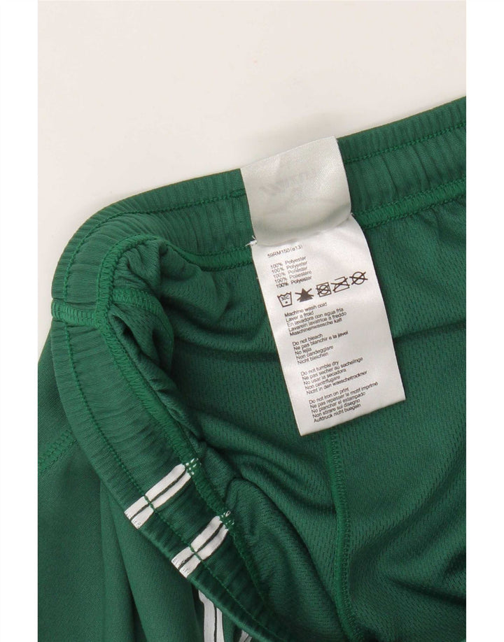 Mizuno Mens Graphic Sport Shorts Large  Green Polyester
