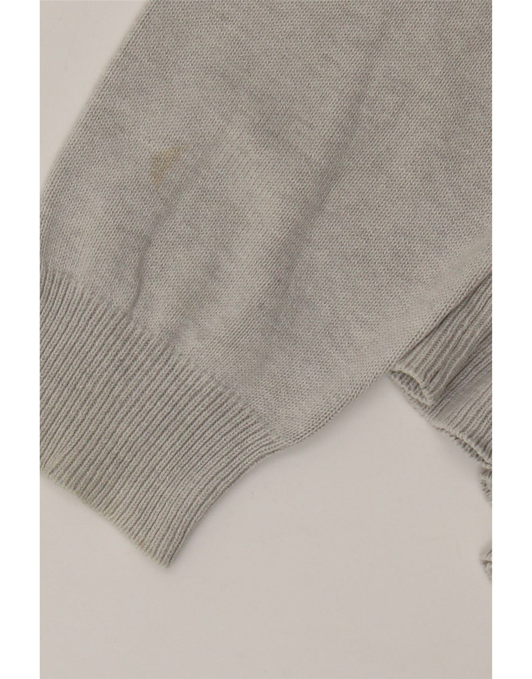 Marks & Spencer Mens Blue Harbour V-Neck Jumper Sweater Large Grey