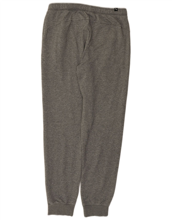 Puma Mens Tracksuit Trousers Joggers Large  Grey Flecked