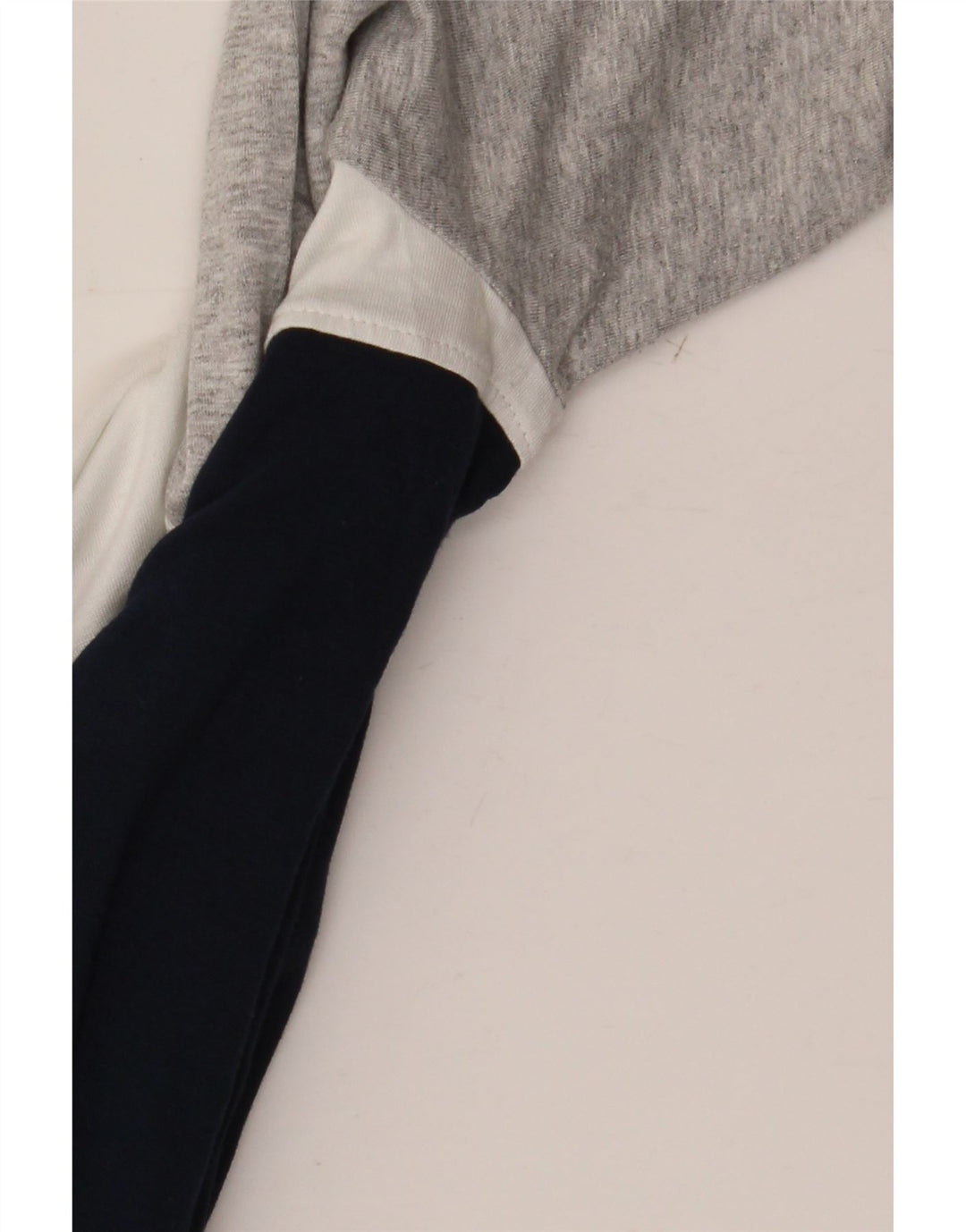 Jaeger Womens Top 3/4 Sleeve UK 16 Large Multicoloured Colourblock Viscose