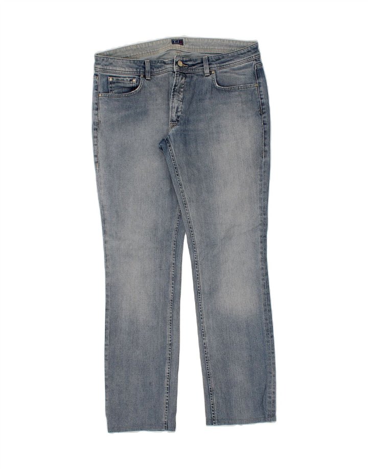 TRUSSARDI Mens Slim Jeans W32 L32 Blue Cotton Vintage Trussardi and Second-Hand Trussardi from Messina Hembry 
