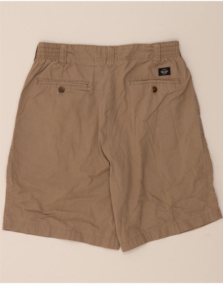 DOCKERS Mens Khakis Pegged Chino Shorts W31 Medium Beige Vintage Dockers and Second-Hand Dockers from Messina Hembry 