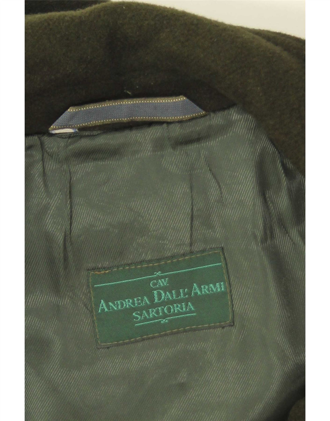 Vintage Womens Hooded Duffle Coat UK 14 Medium Green